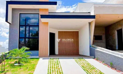 Casa com 3 quartos, sendo 2 suítes à venda, 108 m² por r$ 630.000 - condomínio villagio ipanema - sorocaba/sp