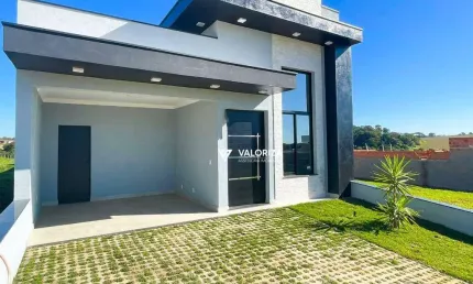 Casa com 3 dormitórios à venda, 134 m² por r$ 820.000,00 - reserva ipanema - sorocaba/sp