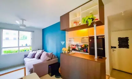 Apartamento com 2 quartos à venda, 54 m² por r$ 300.000 - condomínio viva verde - sorocaba/sp