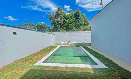 Linda casa em condomínio com piscina, sendo 3 quartos à venda, 206 m² por R$ 1.560.000 - Condomínio Residencial Una - Itu/SP