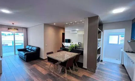 Apartamento com 2 quartos, sendo 1 suíte à venda, 77 m² por r$ 570.000 - jardim santa rosália - sorocaba/sp