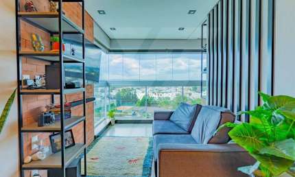 Apartamento com 1 dormitório, 50 m² - venda por R$ 580.000,00 ou aluguel por R$ 4.840,00/mês - Parque Campolim - Sorocaba/SP