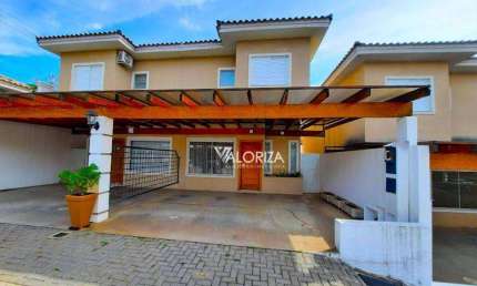 Sobrado com 3 dormitórios para alugar, 123 m² por R$ 6.728,00/mês - Condomínio Vila Lugano - Sorocaba/SP