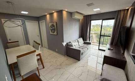 Apartamento com 1 dormitório para alugar, 58 m² por R$ 4.730,00/mês - Condomínio JR Campolim - Sorocaba/SP