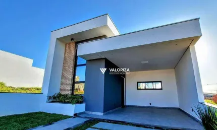 Casa com 3 quartos, sendo 1 suíte à venda, 140 m² por r$ 880.000 - condomínio reserva ipanema - sorocaba/sp