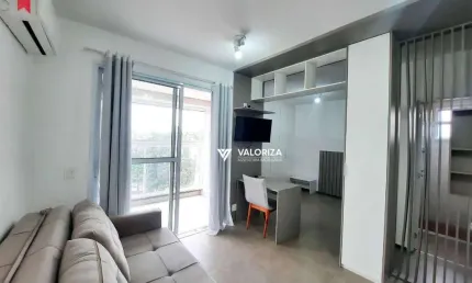 Apartamento com 1 dormitório para alugar, 33 m² por r$ 3.100,00/mês - jardim faculdade - sorocaba/sp