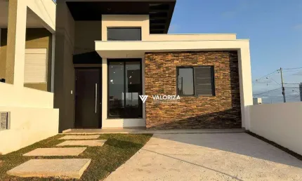 Casa com 3 dormitórios à venda, 120 m² por R$ 720.000,00 - Horto Florestal Villagio - Sorocaba/SP