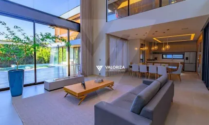 Casa com 4 dormitórios à venda, 600 m² por r$ 8.400.000,00 - parque reserva fazenda imperial - sorocaba/sp
