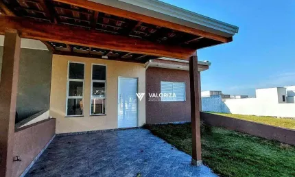 Casa com 2 quartos, sendo 1 suíte à venda, 89 m² por r$ 485.000 - condomínio residencial jardim - sorocaba/sp