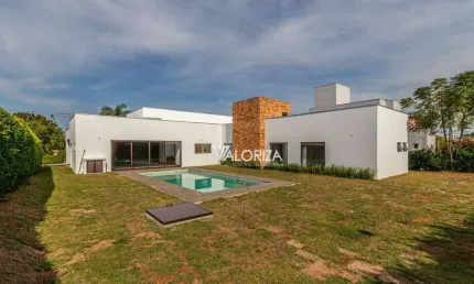 Casa com 3 dormitórios à venda, 334 m² por r$ 5.500.000,00 - condomínio residencial lago azul golf club - araçoiaba da serra/sp