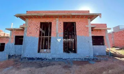 Casa com 2 dormitórios à venda, 61 m² por r$ 350.000,00 - residencial jardim são lucas - salto de pirapora/sp