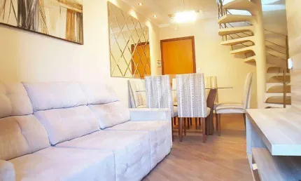 Lindo apartamento Duplex com 2 dormitórios e espaço gourmet à venda, 173 m² - Residencial Garden Flowers - Jardim Vergueiro - Sorocaba/SP