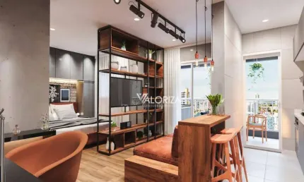 Apartamento com 1 dormitório à venda, 39 m² por R$ 266.200,00 - Reserva Carvalho Residencial - Sorocaba/SP