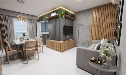 Apartamento à venda em Uberlândia-MG, Novo Mundo: 3 quartos, 1 suíte, 2 salas, 2 banheiros, 2 vagas - 81m²!