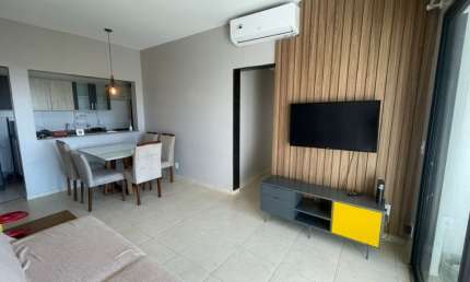 Cond.  Acquarelle – 03 quartos - mobiliado - 90m² – 02 vagas