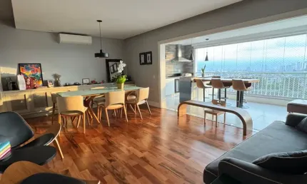 Apartamento com 3 suítes mobiliado para venda alphaville são paulo