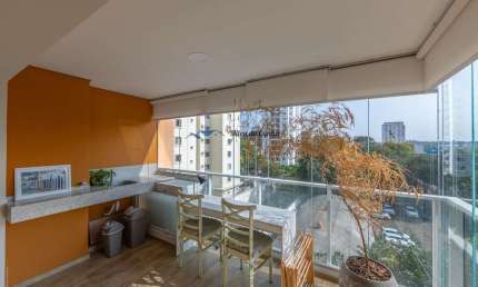 Lindo Studio à Venda com 48m², decorado,  com 1 vaga, excelente investimento, Campo Belo, São Paulo