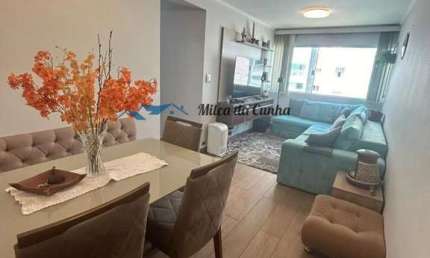 Apartamento à Venda, com 2 dormitórios, 1 suíte, 70m², 1 vaga, Rudge Ramos, São Bernardo do Campo