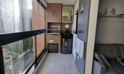 Apartamento com 2 dormitórios com 1 Suíte, 2 vagas, 58m², terraço Gourmet, Centro, São Bernardo do Campo