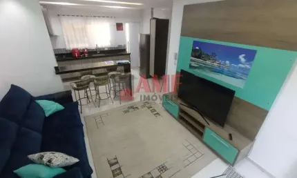 Casa em condomínio fechado com 3 quartos à venda na Vila Caiçara, Praia Grande 
