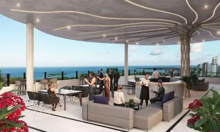 Exclusiva cobertura disponível - vista definida e definitiva para o mar!