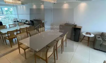 Apto no altiplano- porteira fechada- 91m²- 03qts s/ 01ste+dce- 02vgs- sul