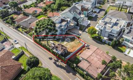 Terreno/Área no Santa Felicidade de 515,90 m²  - 93587.002-KD