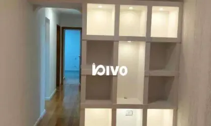 Apartamento com 3 dormitórios ( 1 suíte ), 2 vagas  - para alugar, 91 m² por R$ 6.000/mês - Vila Clementino - São Paulo/SP