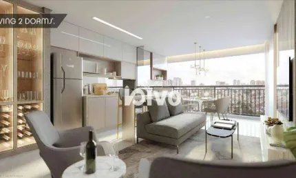 Apartamento com 2 dormitórios à venda, 54 m² por R$ 623.310,00 - Ipiranga - São Paulo/SP