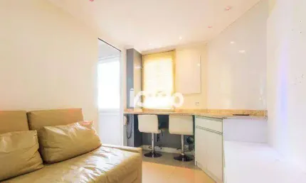 Apartamento com 1 quarto, 1 vaga, anda alto - pertinho do  da hospital sp/unifesp  à venda, 30 m² por r$ 350.000 - vila clementino