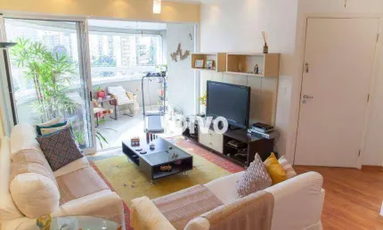 Apartamento com 3 dormitórios à venda, 115 m² por R$ 1.400.000,00 - Brooklin - São Paulo/SP