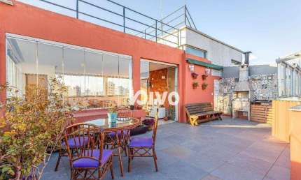 Cobertura com 3 quartos ( 1 suíte ), 3 vagas, à venda, 160 m² por R$ 1.295.000 - Ipiranga. Ótimo local, Impecável!