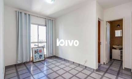 Apartamento com 1 dormitório para alugar, 40 m² por R$ 3.031,69/mês - Vila Clementino - São Paulo/SP