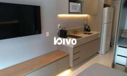 Studio com 1 dormitório para alugar, 30 m² por R$ 3.980,00/mês - Chácara Klabin - São Paulo/SP
