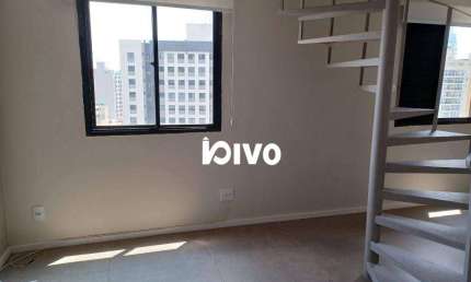 Apartamento Duplex com 1 dormitório à venda, 58 m² por R$ 480.000 - Mirandópolis