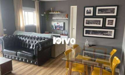 Apartamento com 1 dormitório para alugar com 1 vaga, 67 m² - Jardim Vila Mariana - São Paulo/SP