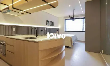 Studio com 1 dormitório para alugar, 26 m² por R$ 3.600,00/mês - Moema - São Paulo/SP