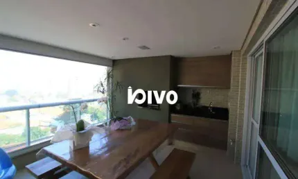 Apartamento varanda gourmet, com 3 suítes, 3 vagas, ar condicionado e lazer, à venda, 165 m² - venda ou locação - campo belo - são paulo/sp