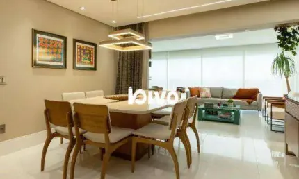 Apartamento em andar alto, com 3 suítes, 4 vagas e ótimo lazer - à venda, 172 m² por r$ 7.250.000 - moema pássaros - são paulo/sp