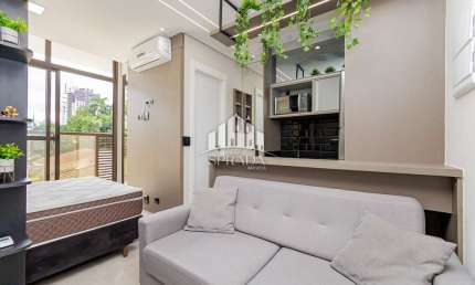 Kitnet / Stúdio para alugar na Rua Bárbara Cvintal, 281, Ecoville, Curitiba, 21 m2 por R$ 2.500