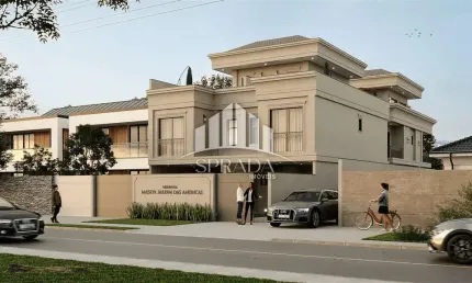 Casa com 3 quartos à venda na rua josé de mello braga júnior, 54, jardim das américas, curitiba, 138 m2 por r$ 950.000
