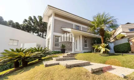 Casa em condomínio fechado com 3 quartos à venda na rua luiz tramontin, 1220, campo comprido, curitiba, 429 m2 por r$ 3.655.000