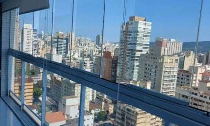 Apartamento com 1 quarto para alugar na Rua José Caballero, Gonzaga, Santos