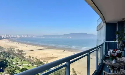 Apartamento para alugar, 72 m² por R$ 7.000,02/mês - Gonzaga - Santos/SP