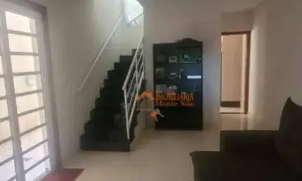 Sobrado com 4 dormitórios à venda, 200 m² por r$ 875.000,00 - parque flamengo - guarulhos/sp