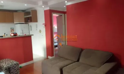 Apartamento com 2 dormitórios à venda, 42 m² por r$ 202.000,00 - água chata - guarulhos/sp