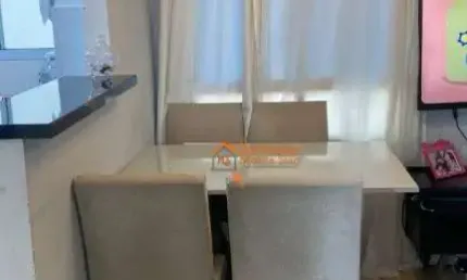 Apartamento com 2 dormitórios à venda, 38 m² por r$ 240.000,00 - jardim nova cidade - guarulhos/sp