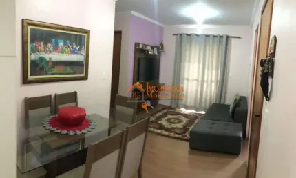 Apartamento com 3 dormitórios à venda, 64 m² por R$ 320.000,00 - Bonsucesso - Guarulhos/SP