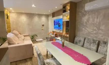Apartamento com 3 dormitórios à venda, 81 m² por R$ 900.000,00 - Jardim Flor da Montanha - Guarulhos/SP