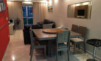 Apartamento com 3 dormitórios à venda, 60 m² por R$ 380.000,00 - Loteamento João Batista Julião - Guarujá/SP